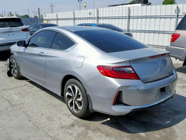 1HGCT1B39GA009271 - 2016 HONDA ACCORD LX- SILVER photo 3