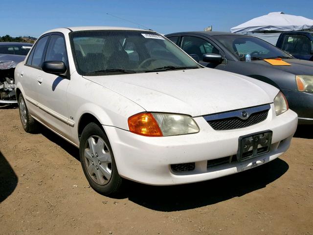 JM1BJ2226Y0205978 - 2000 MAZDA PROTEGE DX WHITE photo 1