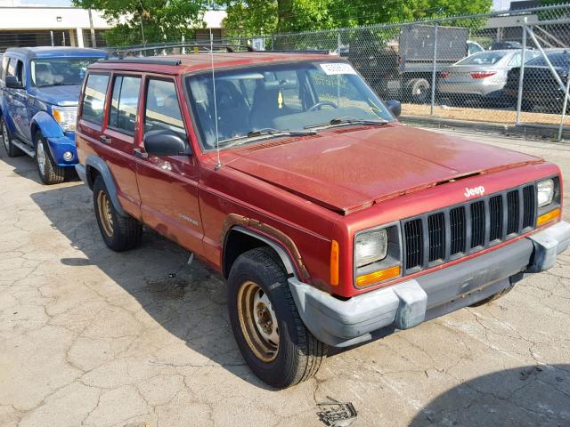 1J4FF28S1XL578721 - 1999 JEEP CHEROKEE S RED photo 1