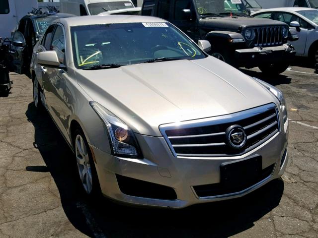 1G6AA5RA6D0178076 - 2013 CADILLAC ATS BEIGE photo 1