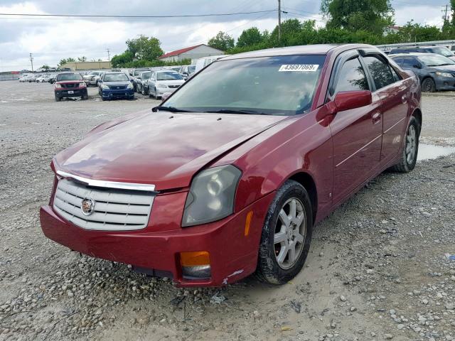 1G6DP577570121407 - 2007 CADILLAC CTS HI FEA RED photo 2