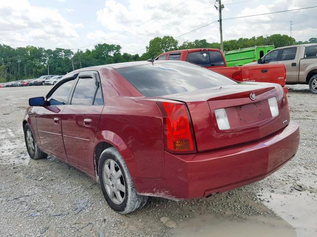 1G6DP577570121407 - 2007 CADILLAC CTS HI FEA RED photo 3