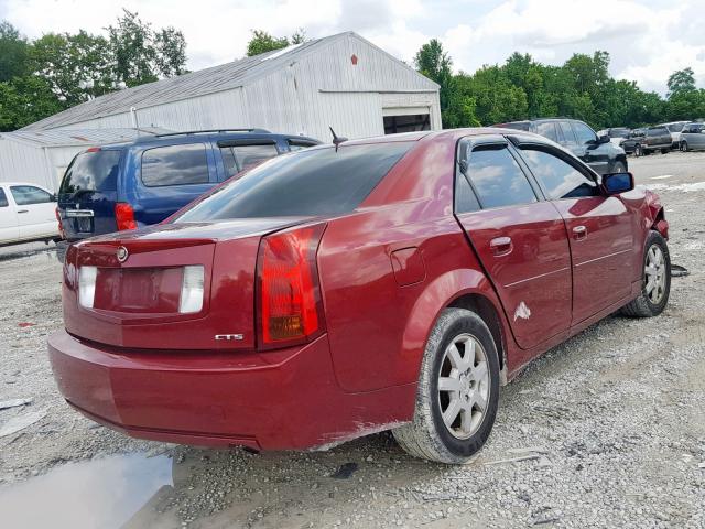 1G6DP577570121407 - 2007 CADILLAC CTS HI FEA RED photo 4