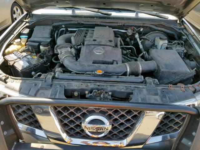 5N1AR18W26C612115 - 2006 NISSAN PATHFINDER GRAY photo 7