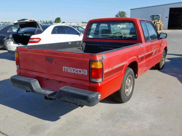 JM2UF3140M0168225 - 1991 MAZDA B2600 CAB RED photo 4