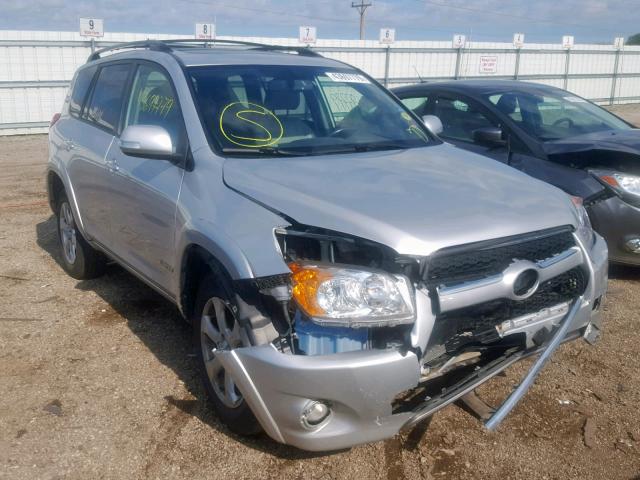 JTMYF4DV3A5023534 - 2010 TOYOTA RAV4 LIMIT SILVER photo 1