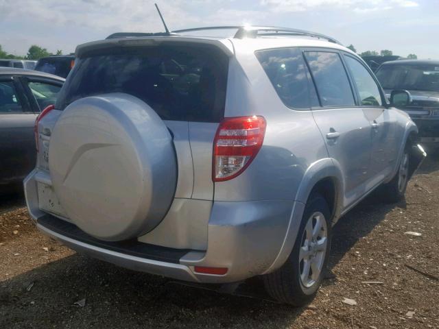 JTMYF4DV3A5023534 - 2010 TOYOTA RAV4 LIMIT SILVER photo 4