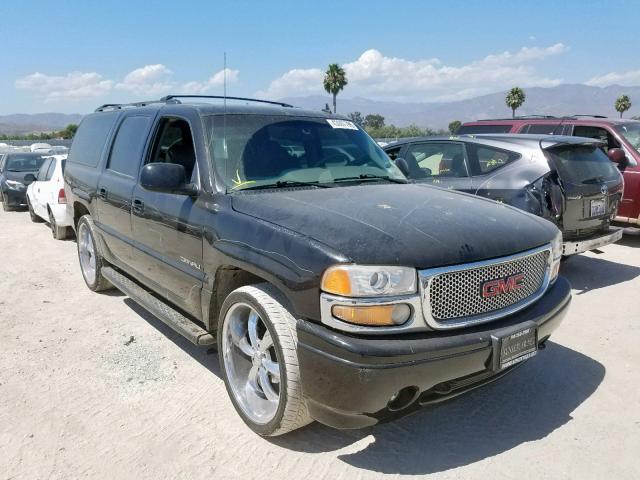 1GKFK66U76J136585 - 2006 GMC YUKON XL D BLACK photo 1