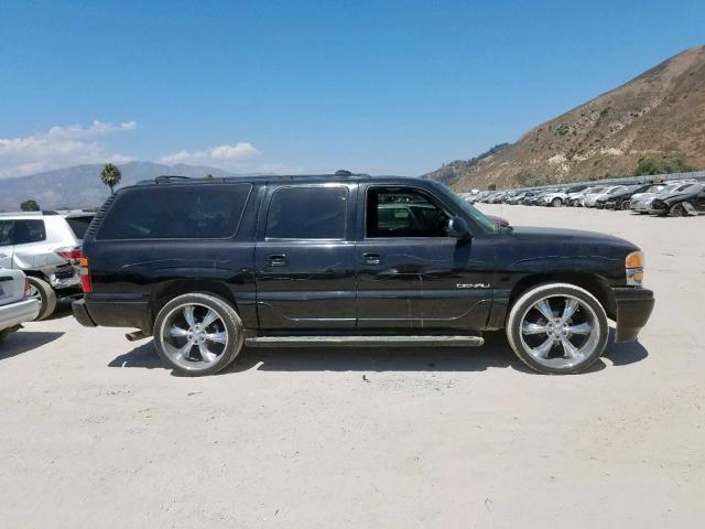 1GKFK66U76J136585 - 2006 GMC YUKON XL D BLACK photo 9