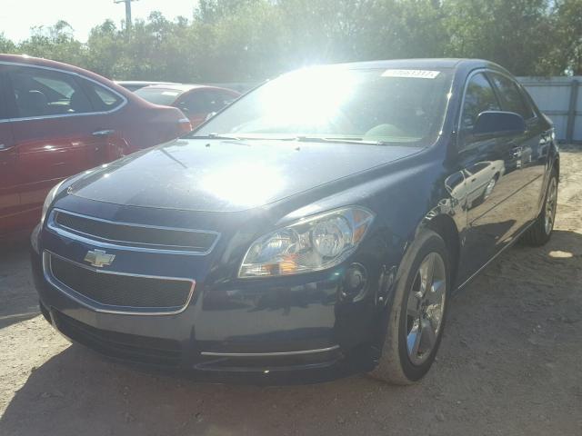 1G1ZC5EB0AF195238 - 2010 CHEVROLET MALIBU 1LT BLUE photo 2