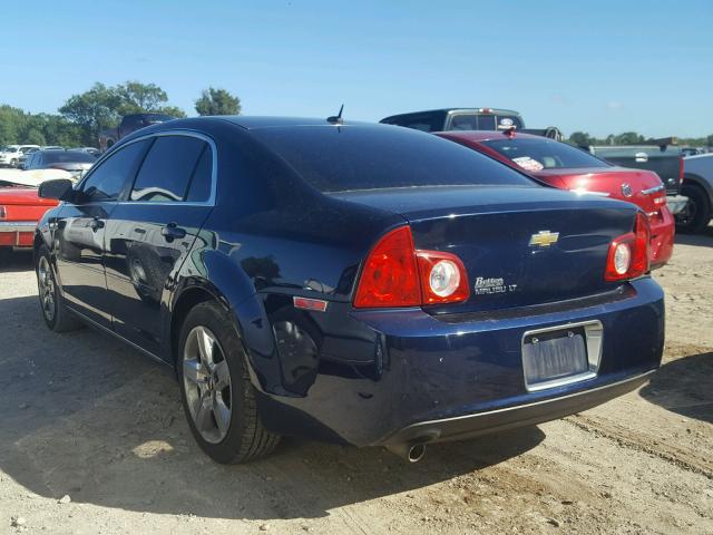 1G1ZC5EB0AF195238 - 2010 CHEVROLET MALIBU 1LT BLUE photo 3