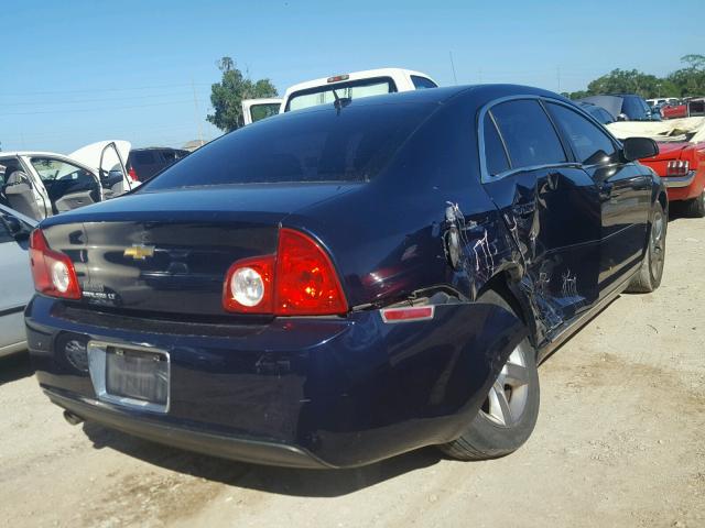 1G1ZC5EB0AF195238 - 2010 CHEVROLET MALIBU 1LT BLUE photo 4
