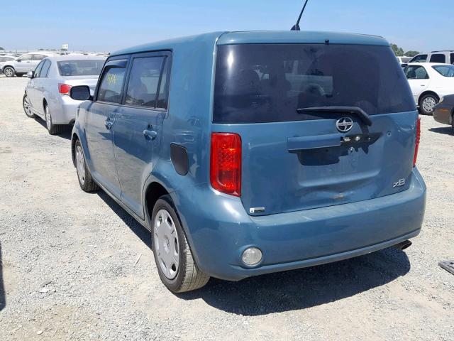 JTLKE50E191083663 - 2009 TOYOTA SCION XB 绿色 照片 3