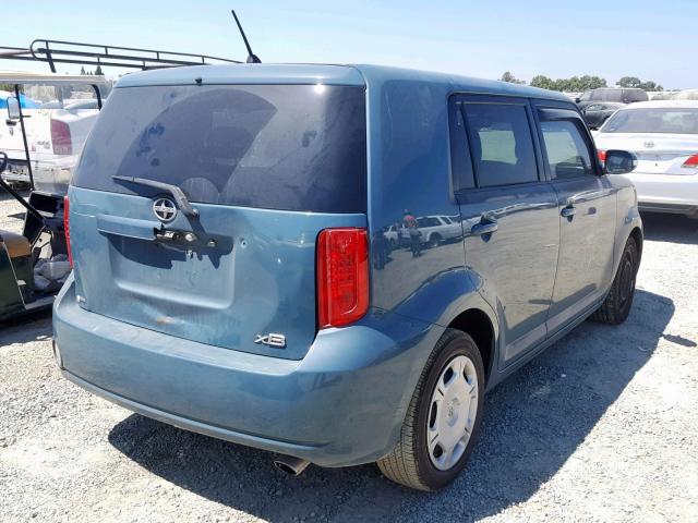 JTLKE50E191083663 - 2009 TOYOTA SCION XB 绿色 照片 4