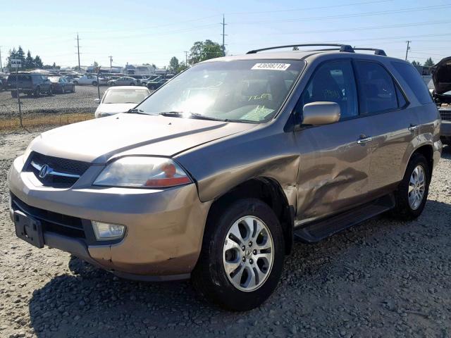 2HNYD18803H554222 - 2003 ACURA MDX TOURIN BROWN photo 2