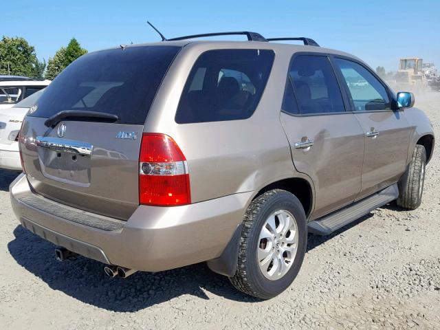 2HNYD18803H554222 - 2003 ACURA MDX TOURIN BROWN photo 4