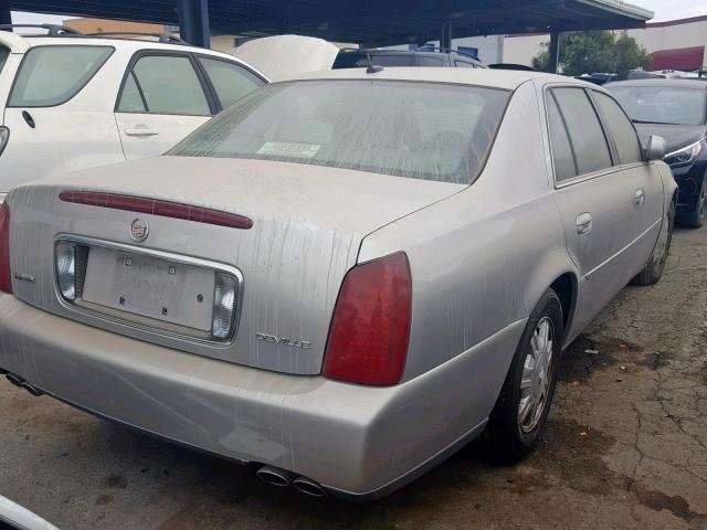 1G6KD54Y75U104191 - 2005 CADILLAC DEVILLE SILVER photo 4