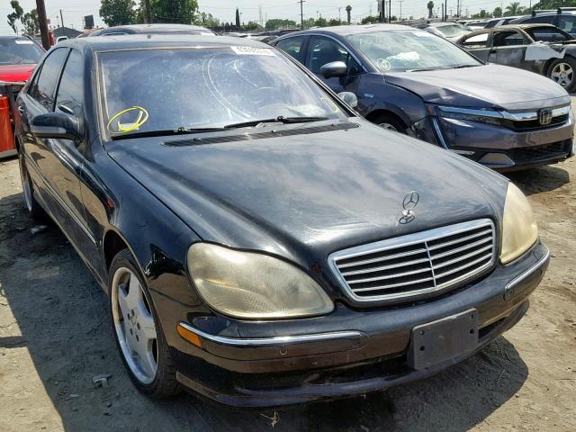 WDBNG75J91A179581 - 2001 MERCEDES-BENZ S 500 BLACK photo 1