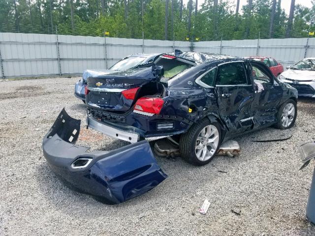 2G1125S33J9177774 - 2018 CHEVROLET IMPALA PRE ლურჯი ფოტო 4