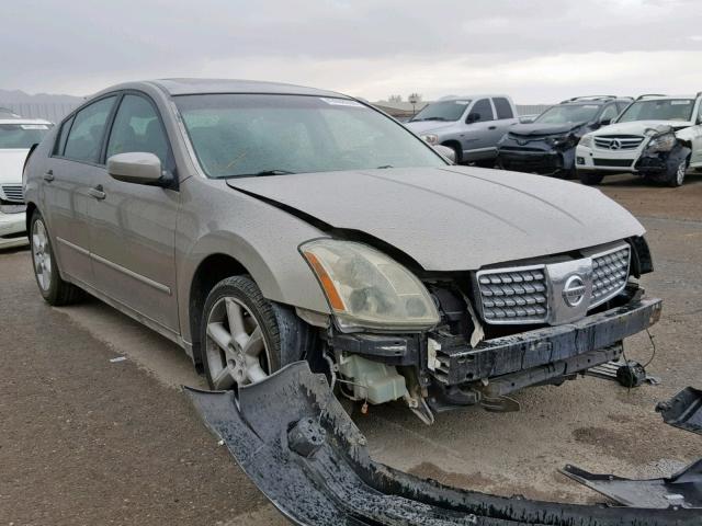 1N4BA41E04C864810 - 2004 NISSAN MAXIMA SE GRAY photo 1