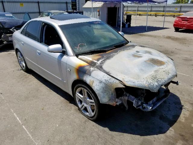 WAUAF78E55A531284 - 2005 AUDI A4 2.0T SILVER photo 1