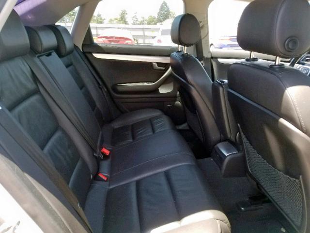 WAUAF78E55A531284 - 2005 AUDI A4 2.0T SILVER photo 6