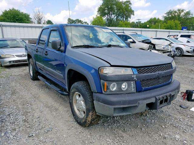 1GCDT136458269044 - 2005 CHEVROLET COLORADO BLUE photo 1