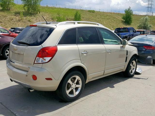 3GNFL4E58CS599800 - 2012 CHEVROLET CAPTIVA SP TAN photo 4