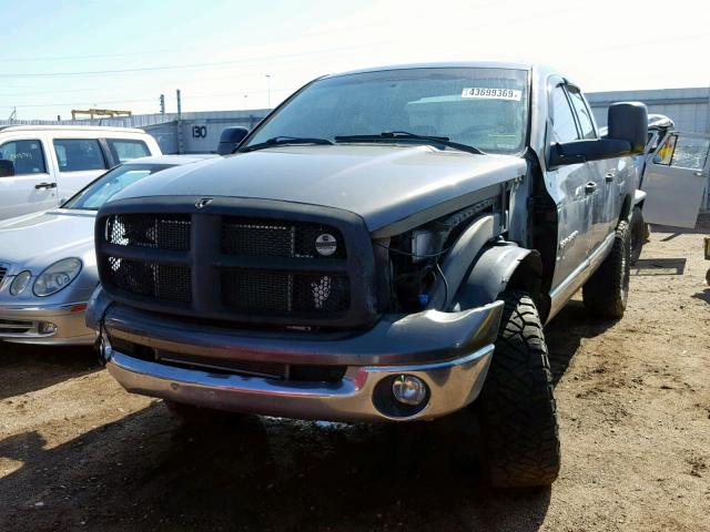 3D7KU28C24G253500 - 2004 DODGE RAM 2500 S GRAY photo 2