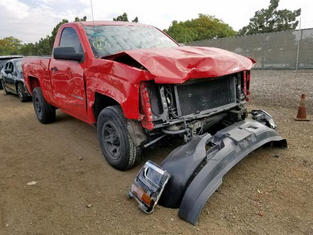 1GCNCNEH1HZ134807 - 2017 CHEVROLET SILVERADO RED photo 1