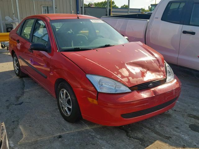 1FAFP33P52W102318 - 2002 FORD FOCUS LX RED photo 1