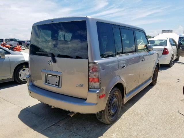 JTLKT324064107119 - 2006 TOYOTA SCION XB 灰色 照片 4