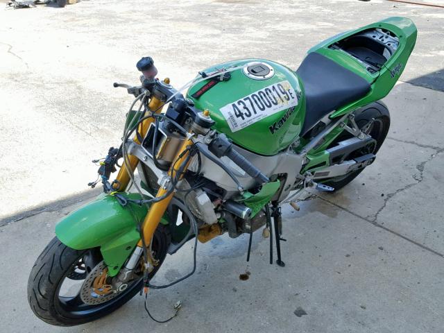 JKBZXJB174A023215 - 2004 KAWASAKI ZX636 B1 GREEN photo 2