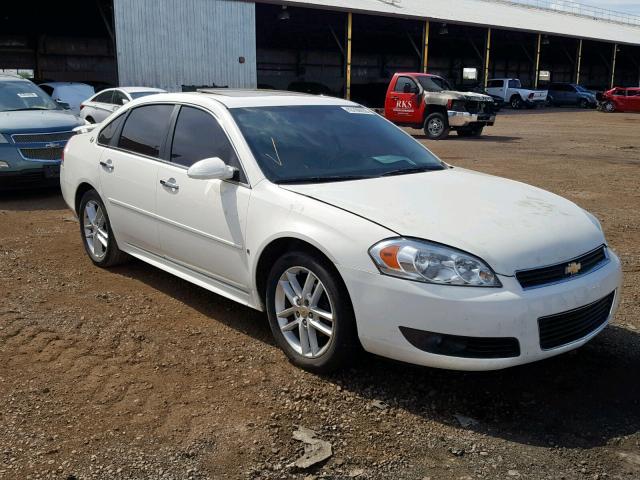 2G1WU57M291202143 - 2009 CHEVROLET IMPALA LTZ WHITE photo 1