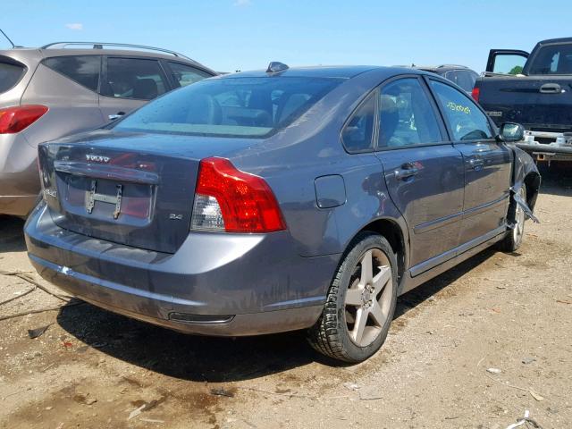 YV1MS382682394178 - 2008 VOLVO S40 2.4I GRAY photo 4