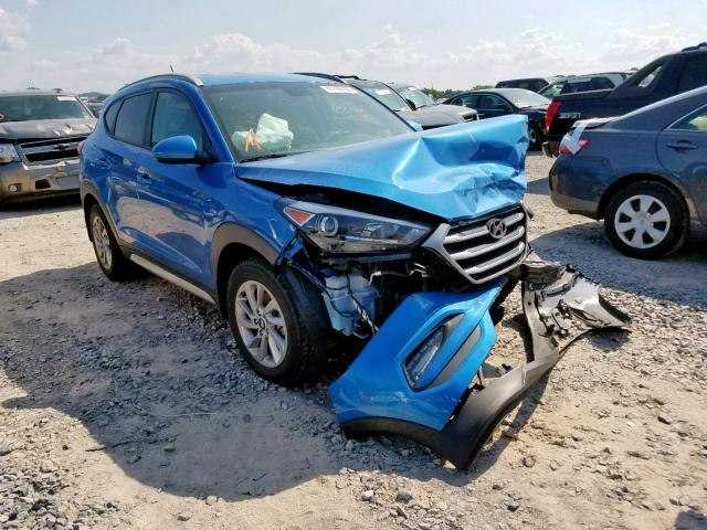 KM8J3CA46HU384848 - 2017 HYUNDAI TUCSON LIM BLUE photo 1