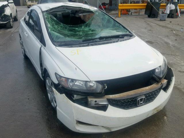 2HGFG12609H503132 - 2009 HONDA CIVIC LX WHITE photo 9