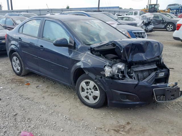 1G1JA5SH5F4219225 - 2015 CHEVROLET SONIC LS BLUE photo 1