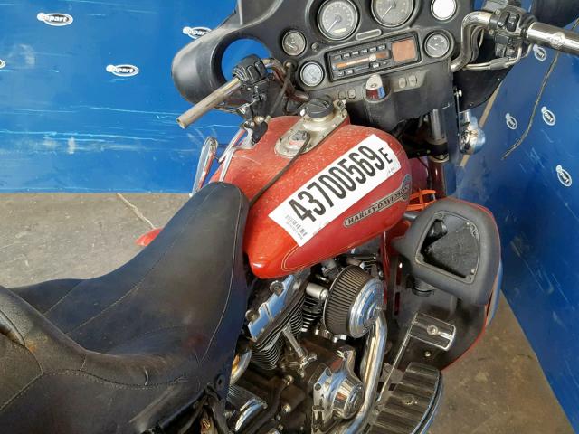 1HD1FLW155Y603571 - 2005 HARLEY-DAVIDSON FLHTCUI SH RED photo 5