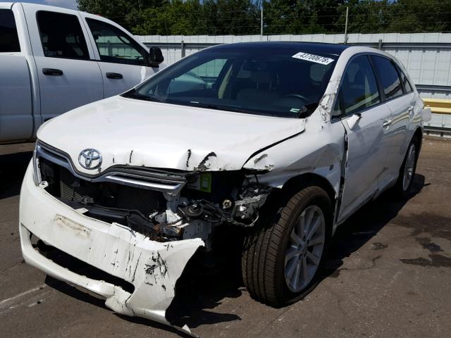 4T3ZE11A19U011829 - 2009 TOYOTA VENZA BASE WHITE photo 2