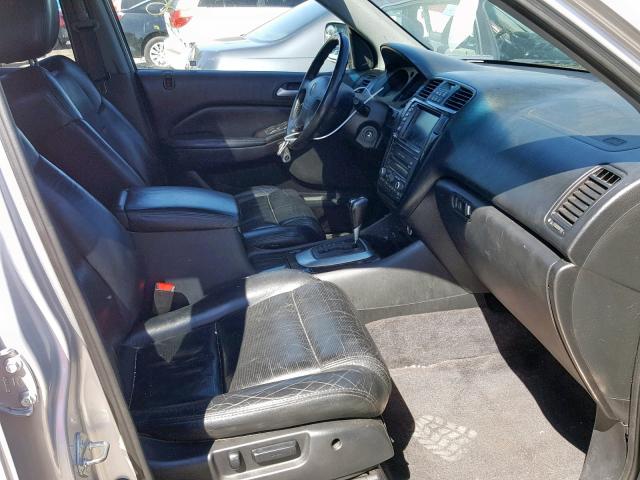 2HNYD18906H526966 - 2006 ACURA MDX TOURIN GRAY photo 5