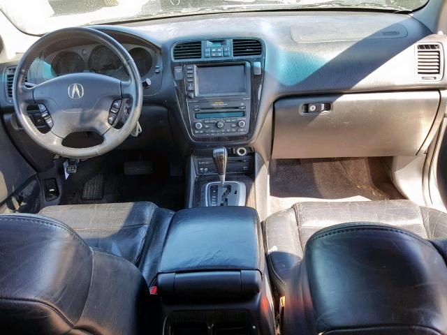 2HNYD18906H526966 - 2006 ACURA MDX TOURIN GRAY photo 9