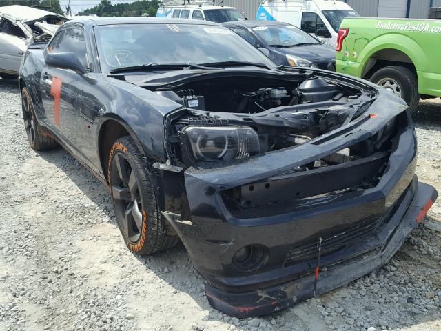 2G1FK1EJ4A9121707 - 2010 CHEVROLET CAMARO SS BLACK photo 1