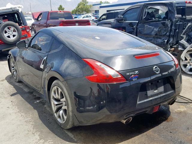 JN1AZ4EHXEM635097 - 2014 NISSAN 370Z BASE BLACK photo 3