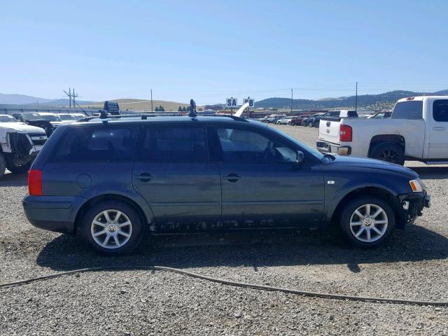 WVWLH63B61E006671 - 2001 VOLKSWAGEN PASSAT GLX 蓝色 照片 9