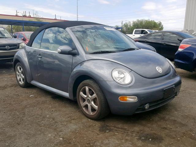 3VWCD31Y44M322325 - 2004 VOLKSWAGEN NEW BEETLE ნაცრისფერი ფოტო 1