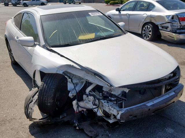 1HGCS1B80CA014741 - 2012 HONDA ACCORD EXL WHITE photo 1