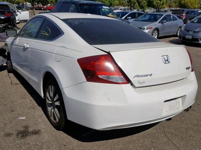 1HGCS1B80CA014741 - 2012 HONDA ACCORD EXL WHITE photo 3