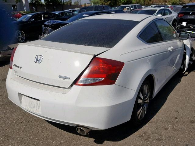 1HGCS1B80CA014741 - 2012 HONDA ACCORD EXL WHITE photo 4