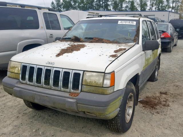 1J4GZ58S9TC327324 - 1996 JEEP GRAND CHER WHITE photo 2